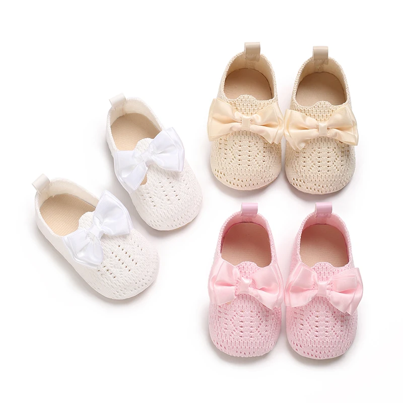 Solid color Baby Shoes Princess Fashion Sports Shoes Children's Sneakers Girl Soft Sole Anti slip First Generation Walking