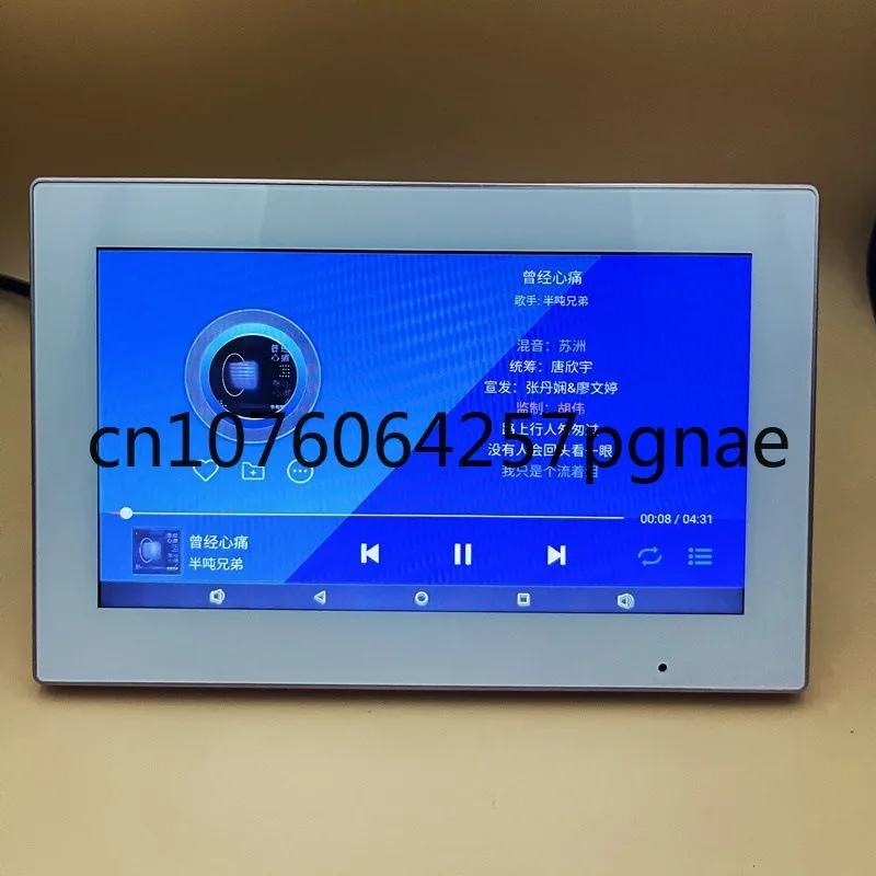 

Новый Интеллектуальный дом 7-дюймовый 8-дюймовый Wi-Fi четырехъядерный сенсорный экран Домашний фоновый музыкальный хост-контроллер