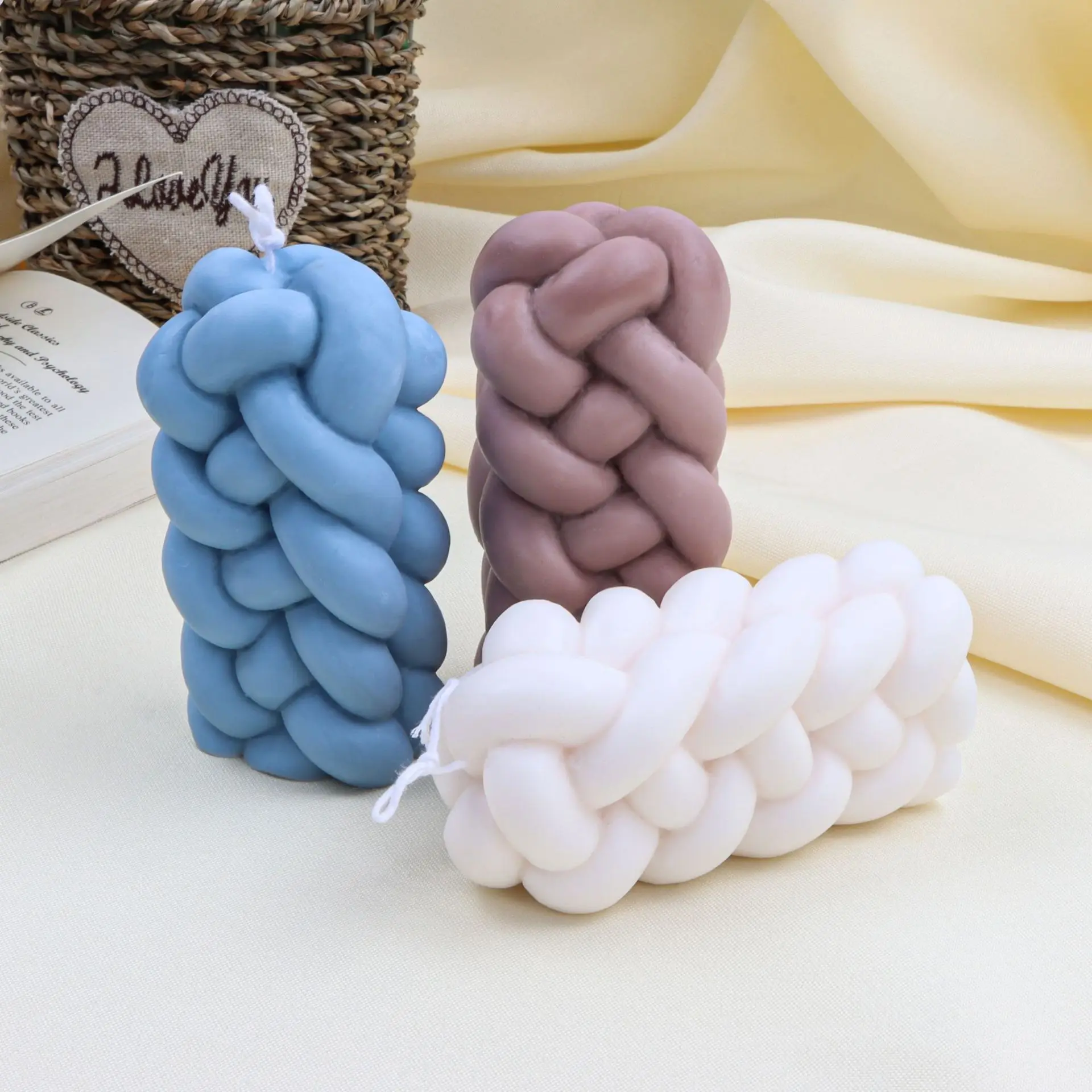 

Silicone Rope Mold Fondant Molds Pie Crust Lace Chain Rope Border Braid for Cake Sugarcraft Mould Pastry Pies Chocolate Toppers