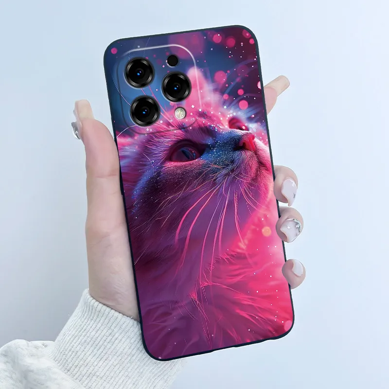 Adorable Cartoon Soft Silicone Protective Phone Case Cover