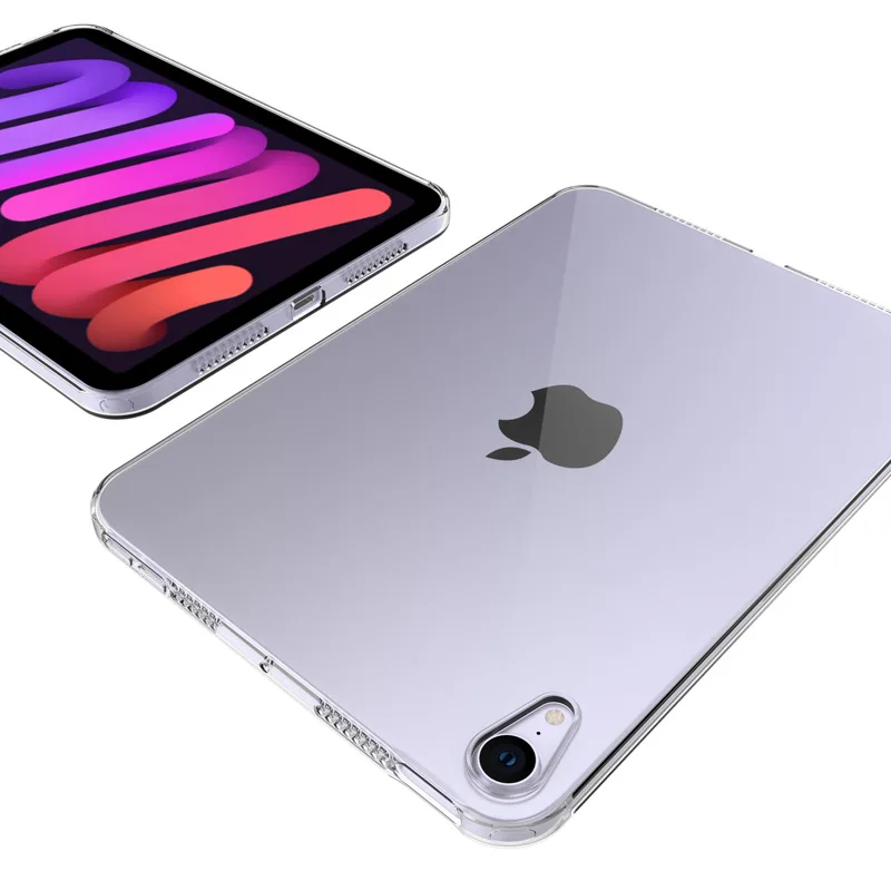 Premium Clear Soft Silicone TPU Tablet Case - Lightweight & Protective Cover