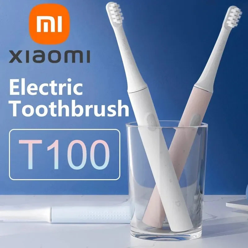 

XIAOMI Mijia T100 Sonic Electric Toothbrush Mi Smart Waterproof Tooth Brush IPX7 Rechargeable USB for Teeth Brush Whitening