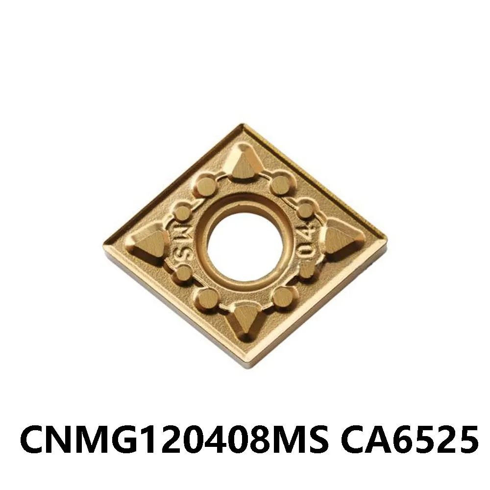 

CNMG120408MS CA6525 CNMG 432MS Original Carbide Turning Tool Holder Insert General Machining Of Stainless Steel Finishing Rough