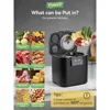Electric Compost Bin Kitchen Capacity Composter Bins Outdoor Indoor with Tri-Blade, Smart Waste Dispenser Countertop Compost 5