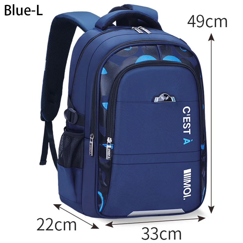 2023 New Children School Bags Kids Backpack In Primary Schoolbag For Teenager Boys Waterproof Backpacks Book Bag Mochila