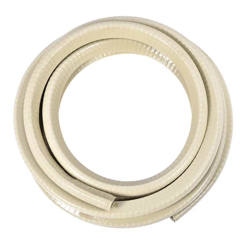 

10Ft/3Meter Door Window Protector Edge Strip Guard Trim Beige U Channel PVC w Iron Sheet Fits 3/64"-11/64" Edge