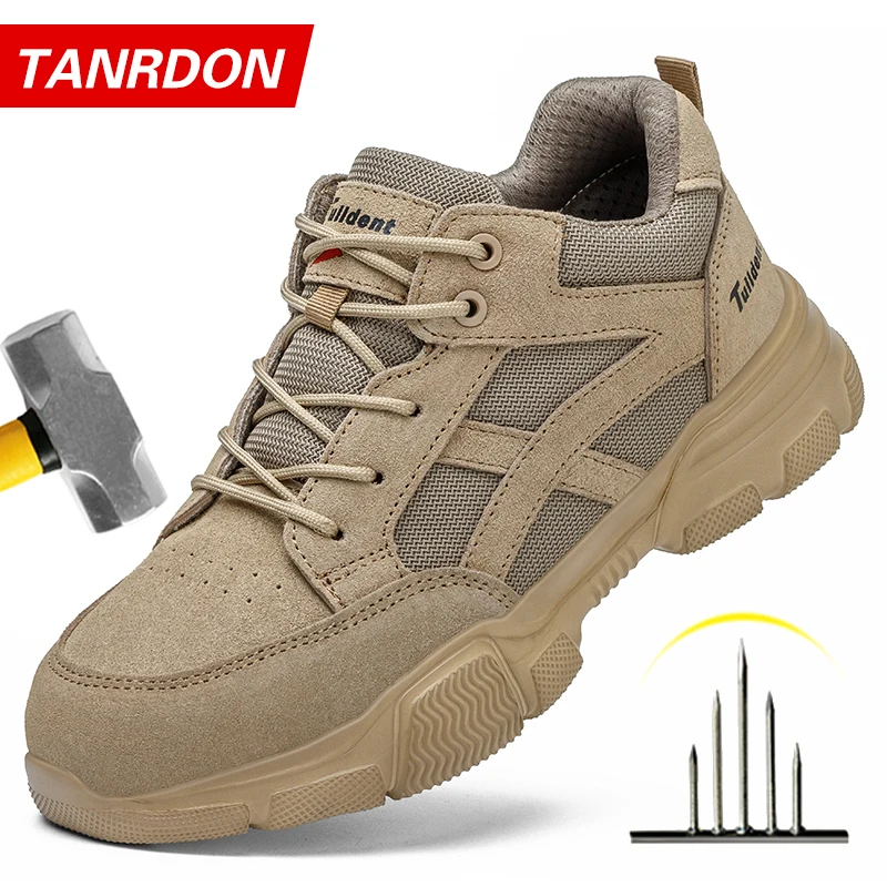 Insulation 10KV Safety Shoes Men Anti-smash Breathable Electrician Welding Work Boots Puncture-Proof Male Footwear