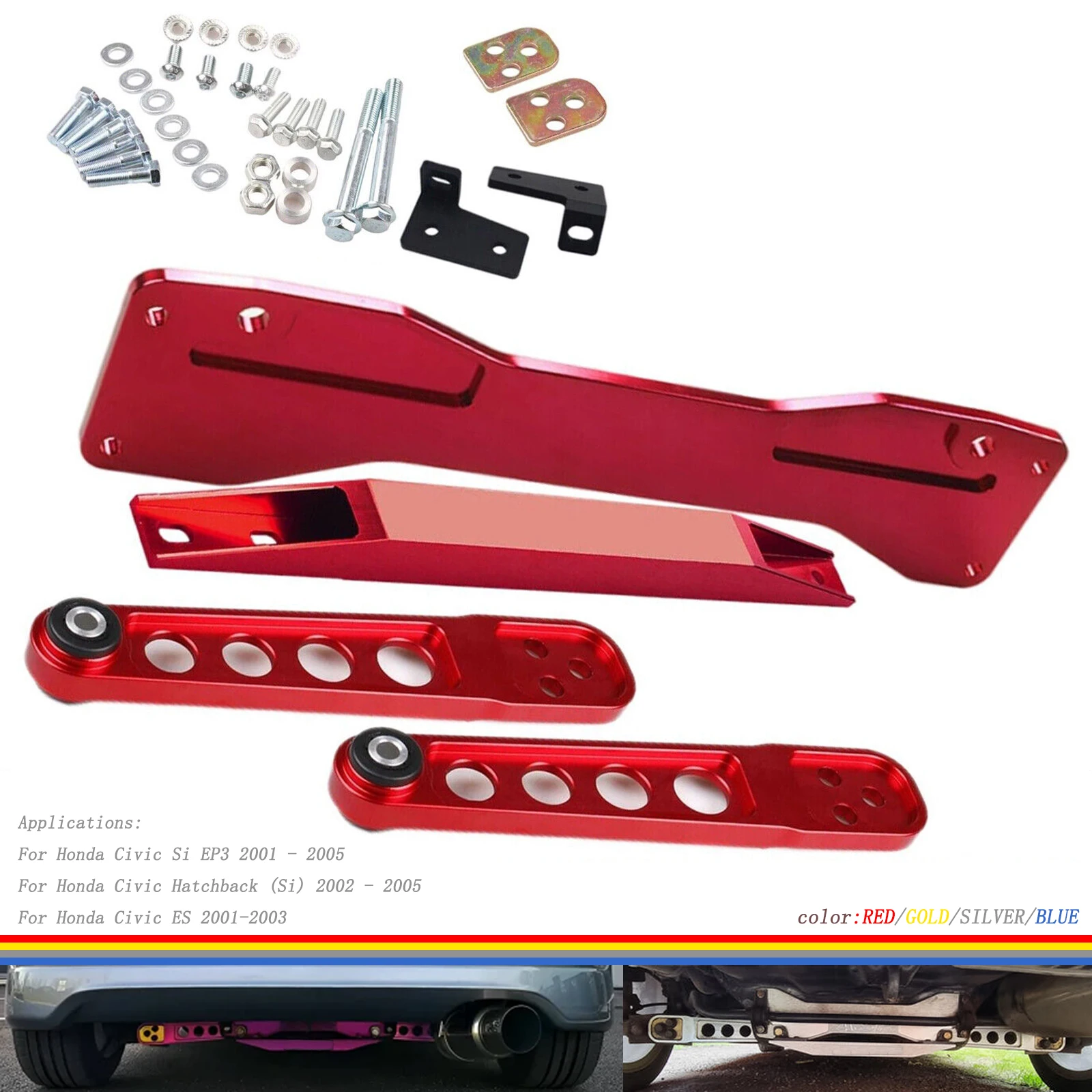 SuspensionUpgradeKitREARSUBFRAMEBRACETIEBARlowerControlArm