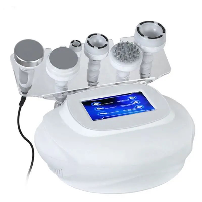 

6 IN 1 SA-SP11 Vibration Vacuum Heat Lymphatic Drainage 80KHz Cavitation RF BIO Fat Loss Body Shape Ultrasonic Slimming Machine