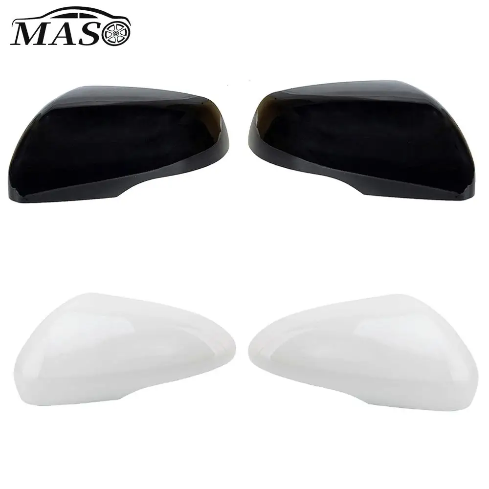 Carcasa De Espejo Retrovisor, Cubierta Lateral Negra Brillan | Meses Sin Interés