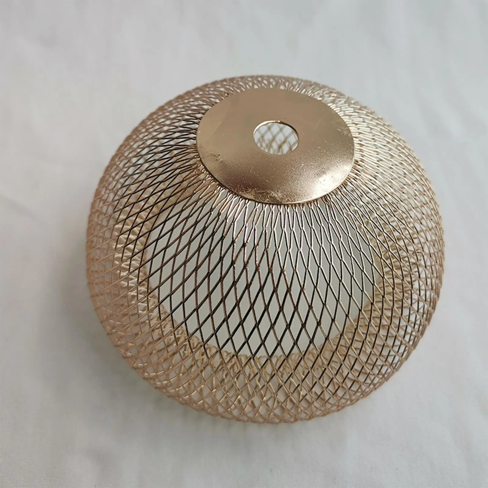 IronWirelampshadeMetalCageLightCoverCeilingHangingLightShades