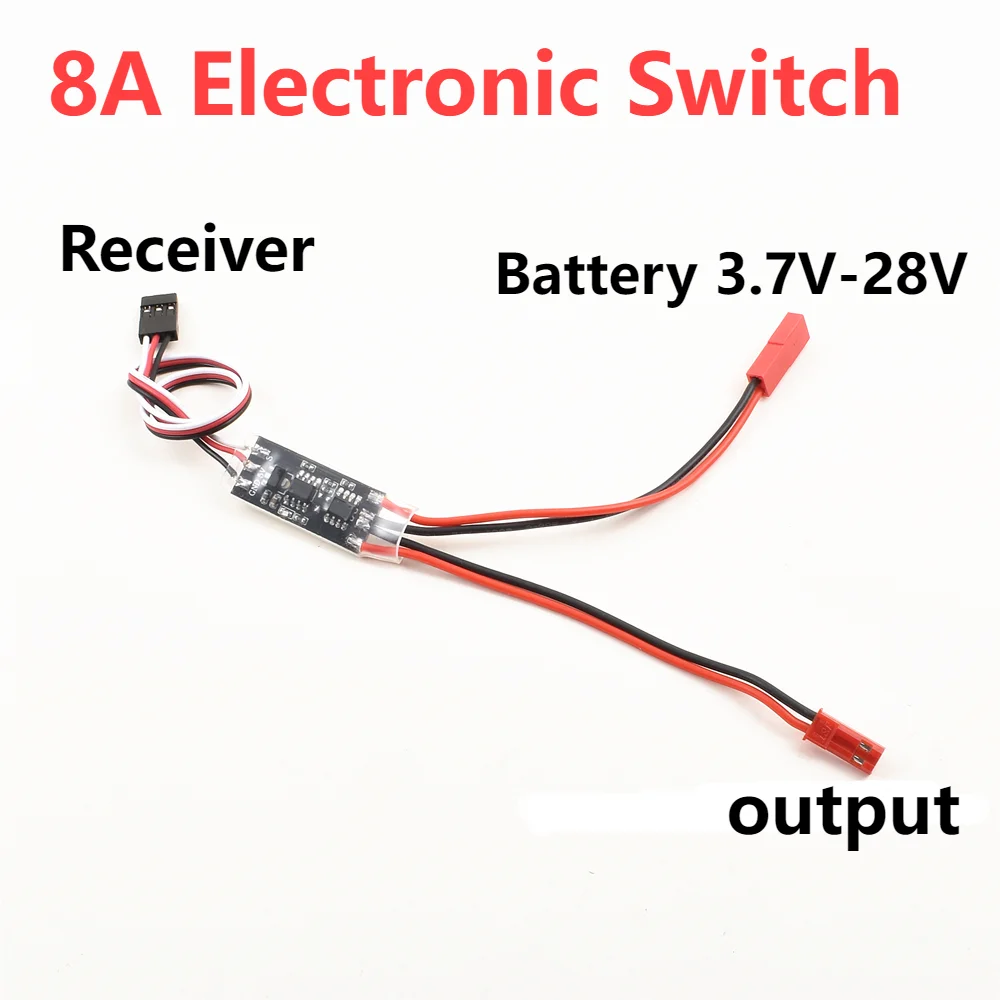 Interruttore RC Elettronico AUX On/Off Per Droni, Auto E Camion – 3-5V, 2A, Con LED - 2