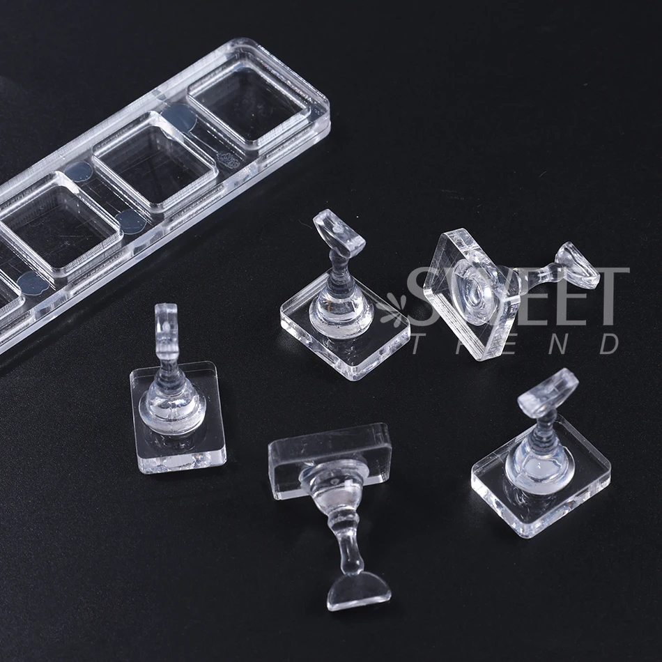 Acrylic Nail Display and Manicure Practice Stand Set