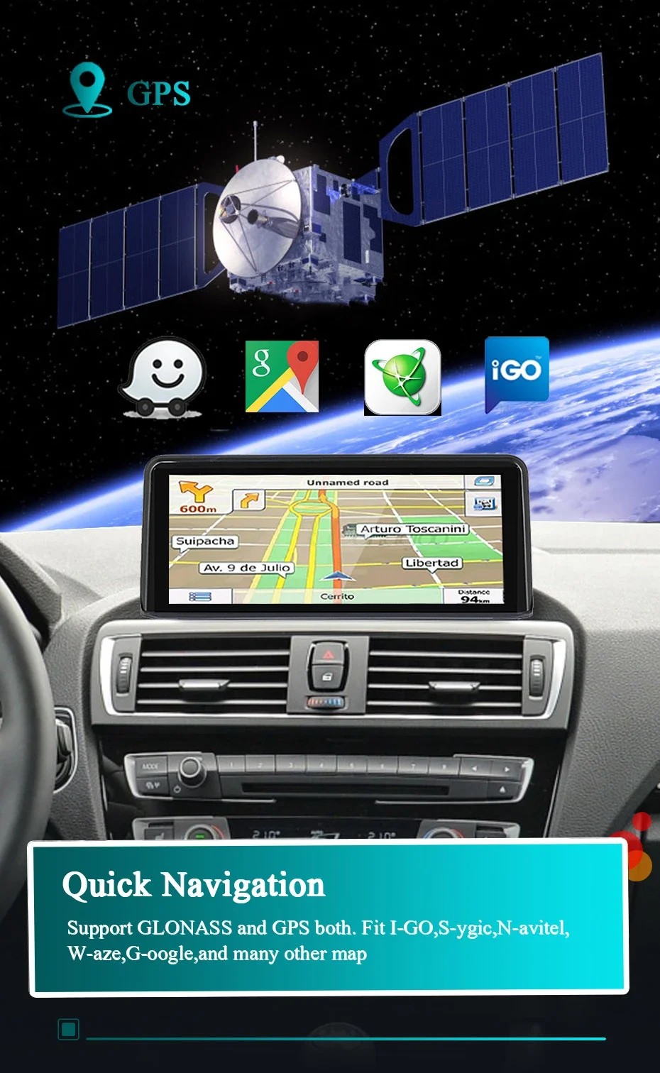 Drahtloses Carplay Android 14 Auto-Autoradio-Multimedia-Player-Bildschirm für BMW 1/2 Serie F20 F21 F23 Cabrio NBT Stereo GPS 4G LTE – Detail 15