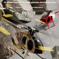 1:28 C189 Rc Md500 Double Brushless Helicopter Simulation Easy Control Model Aircraft Model Control Ornament Gift For Kids Toys 1
