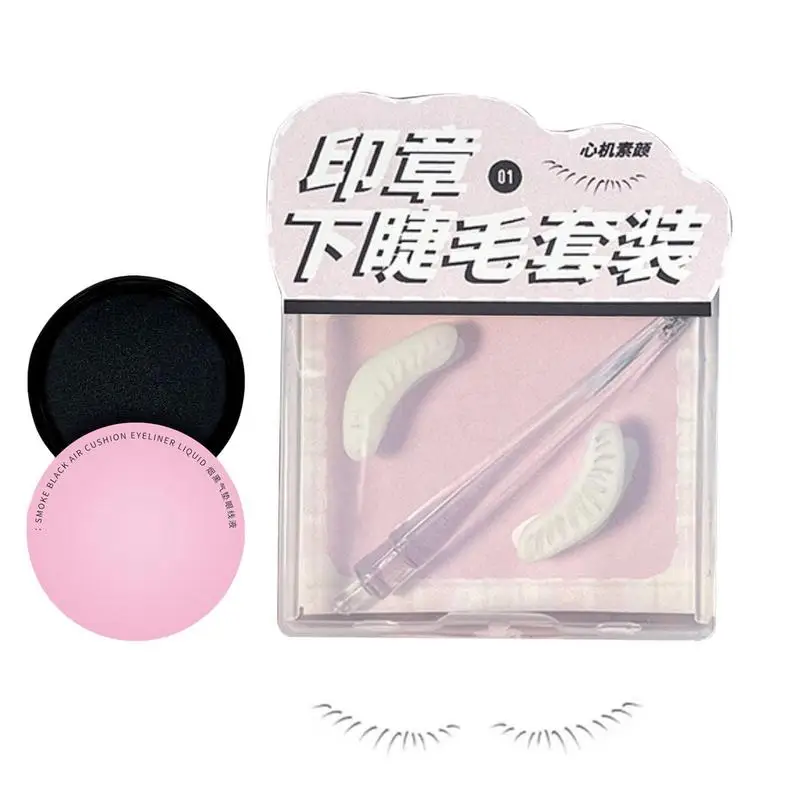 

Bottom Eyelash Stamp Long-lasting Convenient Lash Stamp Eyelash Tool Lash Applicator Effort-saving Quick Eyelash Stamp For