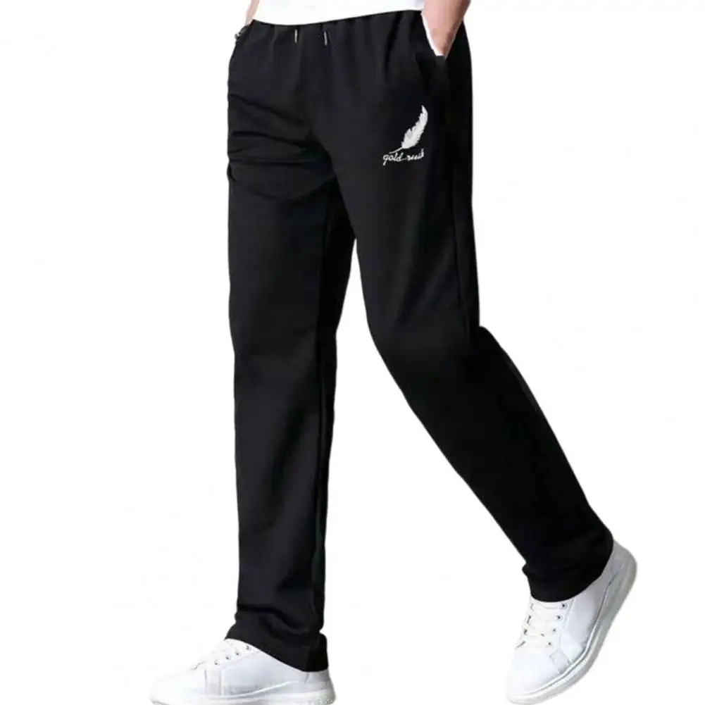 

Running Pants Fine Sewing Elastic Waistband Shrink Resistant Gym Workout Jogging Casual Trousers Casual Pants Workwear