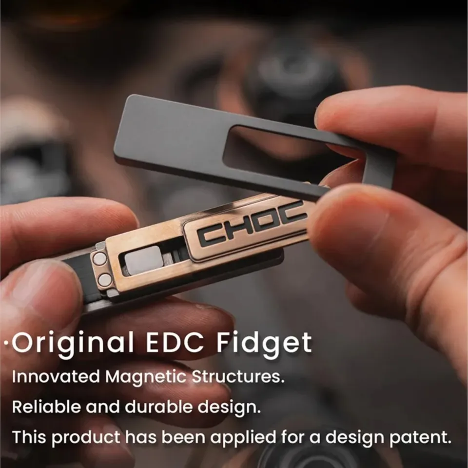 LAUTIE Choc Mechanical Slider Office Desk Toys Fidget Slider