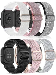 Shiny Pride band For Amazfit gtr-gts-4-3-2-2e-mini-pro-Stratos Bohemian Nylon Elastic bracelet bip-U-pro-S-lite 20mm 22mm Strap