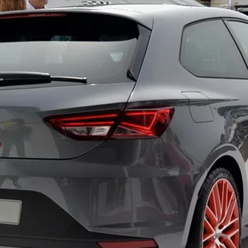 Finestra di automobile Trim Lip Spoiler Per Seat Leon 5F FR MK3 MK3.5 5 Porte 2013-2021 Tetto Posteriore Ala Bordo Laterale Coda Flap Bodykits Tuning