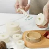 French Tart Mold-Plastic Pastry Rings-Baking Tools for Tart Shells Circular Punched Mousse Circle Press Molding Mold Tart Circle 6