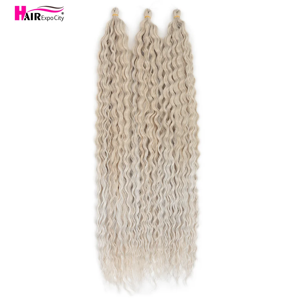 

Ariel Curl Hair 30Inch Natural Synthetic Braiding Hair Extensions African Curls Deep Wave Twist Crochet Hair