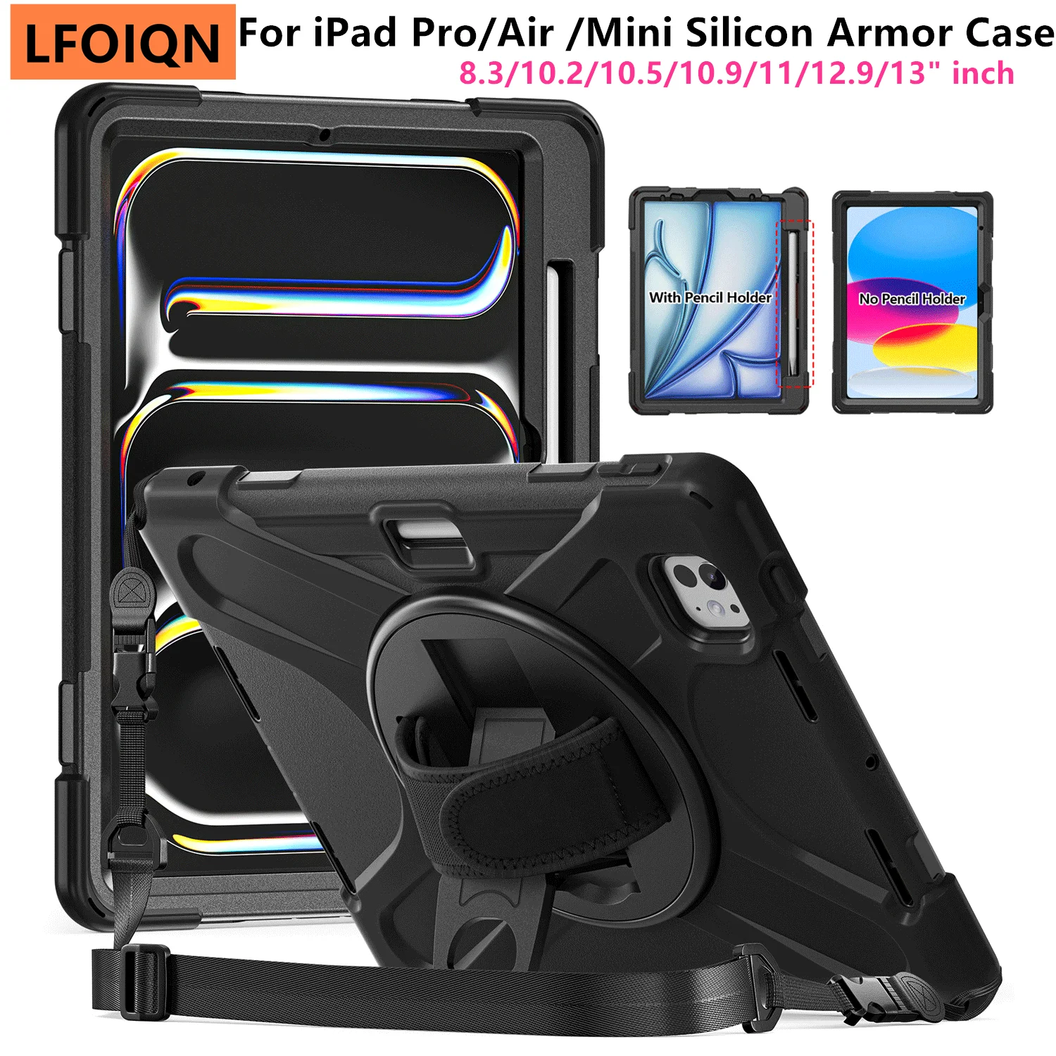 LFOIQN Premium Shockproof Tablet Case with Enhanced Protection