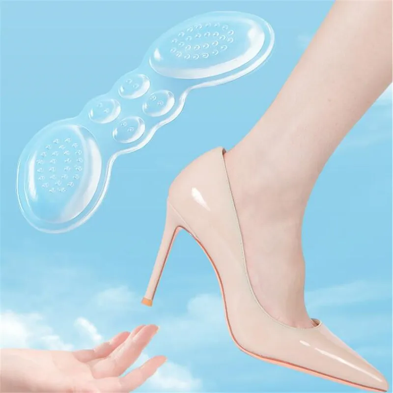 Shoe Insoles Silicone Gel Insoles For Women High Heel Liner