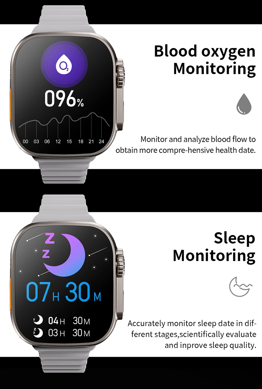 Ultra 8 Smartwatch: Advanced Features for Fitness and Adventure