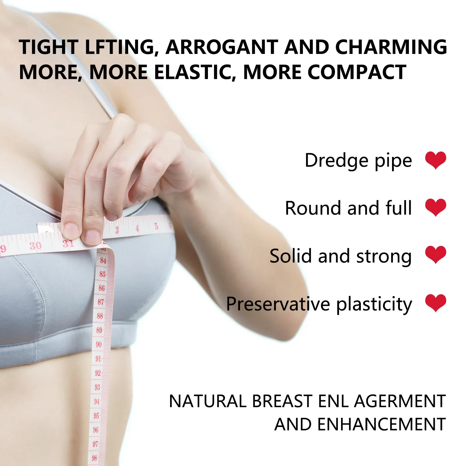 Breast Enlargement Essential Oil Promote Breast Development Increase Chest Circumference Chest Massage Body Care تكبيرالصدر
