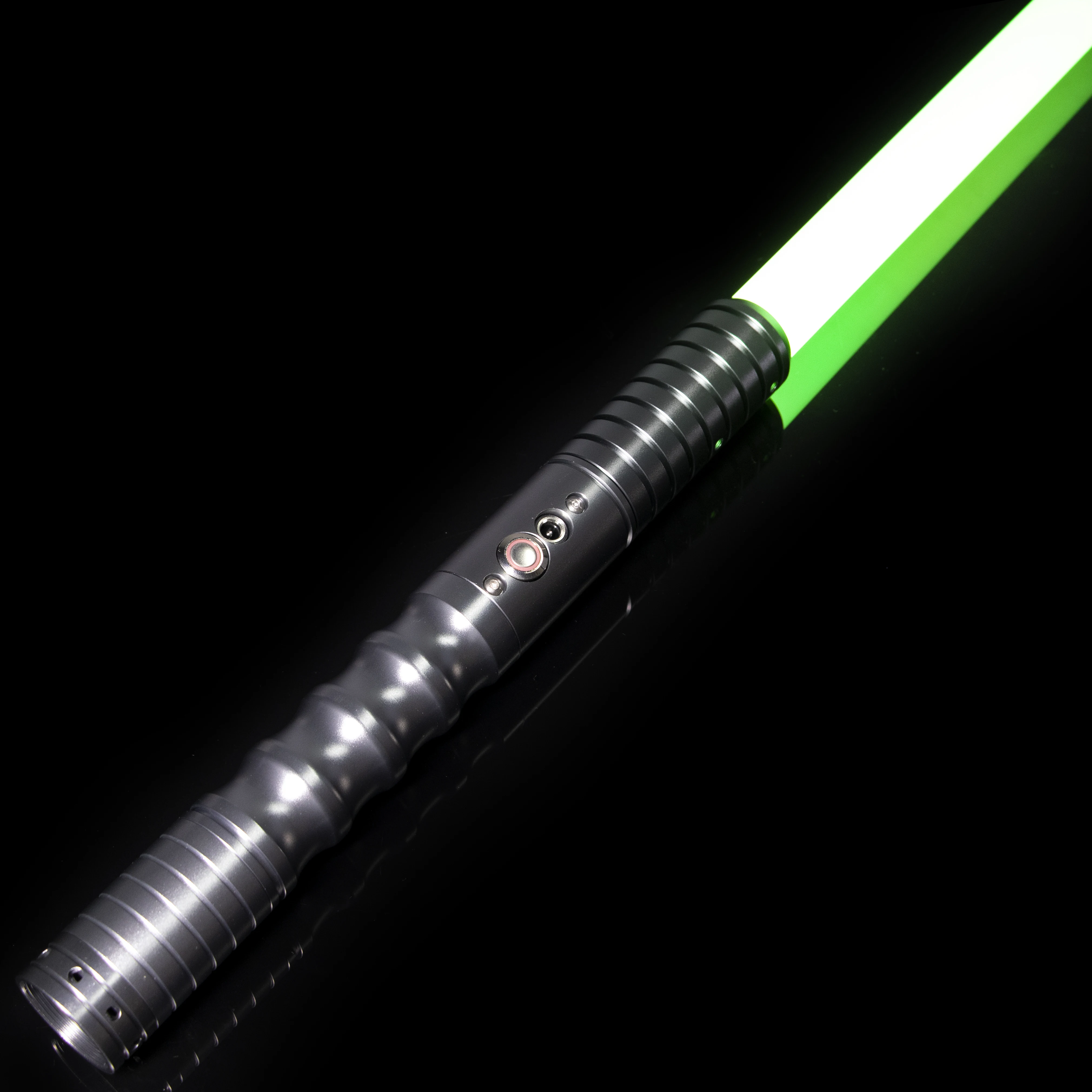 

LGT Saberstudio Metal Hilt Force Heavy Dueling Light Saber Sensitive Smooth Swing Infinite Color Changing with 16 Sound Fonts