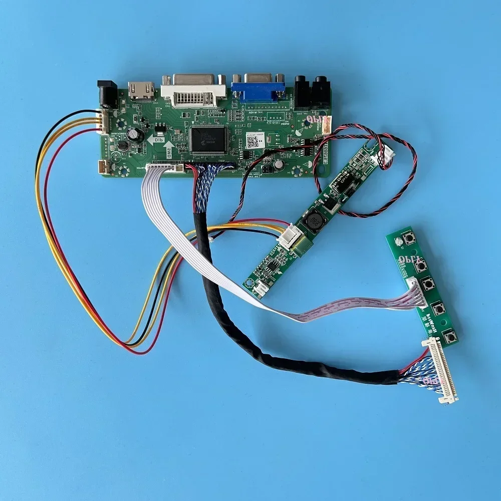 

Комплект для контроллера MT190AW02 V.3 MT190AW02 V.4 MT190AW02 V.W, плата контроллера с HDMI-совместимостью с DVI VGA LVDS светодиодный M.NT68676 1400X900, панель 19"