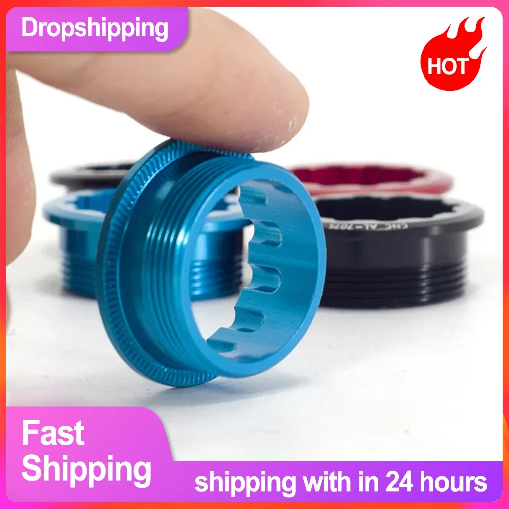 Bike Bicycle MS 12 Speed Freewheel Lock Cover Hub Body For SHIMANO M6100 M7100 8100 Cassette Cover Lock Ring Fixing Bolt Parts Bicycle Cassette Bicycle Parts Bike Freewheel