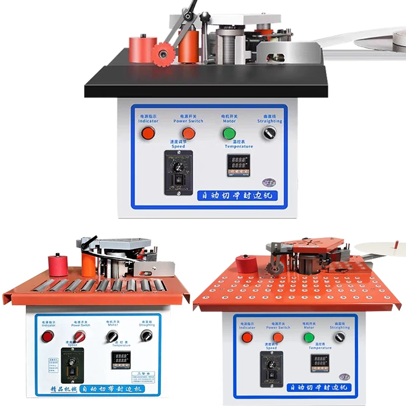 Mini Portable Border Sealing Machine Double -Sided Glue Manual Small Home Sealing Machine Wooden Edge Border