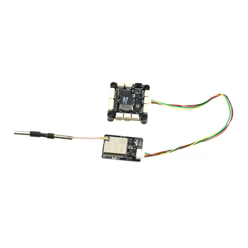 Spectacle lumineux de drones utilisant le module WiFi 6 MicoAir-WiFi-Link pour la synchronisation sans fil.
