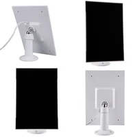 Panneau solaire 10W 6V Cellules solaires extérieures 360 °   Caméra murale réglable panneau solaire Micro USB + type-c pour Ring Eufy Blink Arlo 5