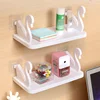 1pc swan-designed wall shelf, a versatile storage rack suitable for bathrooms, kitchens, and offices. 1