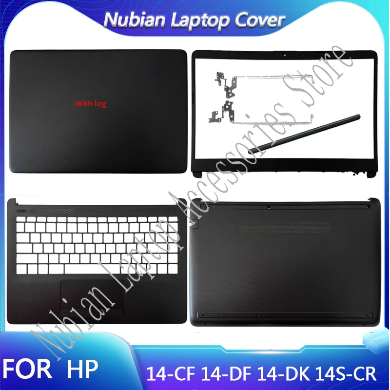 

NEW For HP 14S-CF CR 14-CF 14-DK 14-DF 14-DP 340 G5 TPN-I135 I130 LCD Back Cover/Front Bezel/Hinges/Palmrest/Bottom Case black