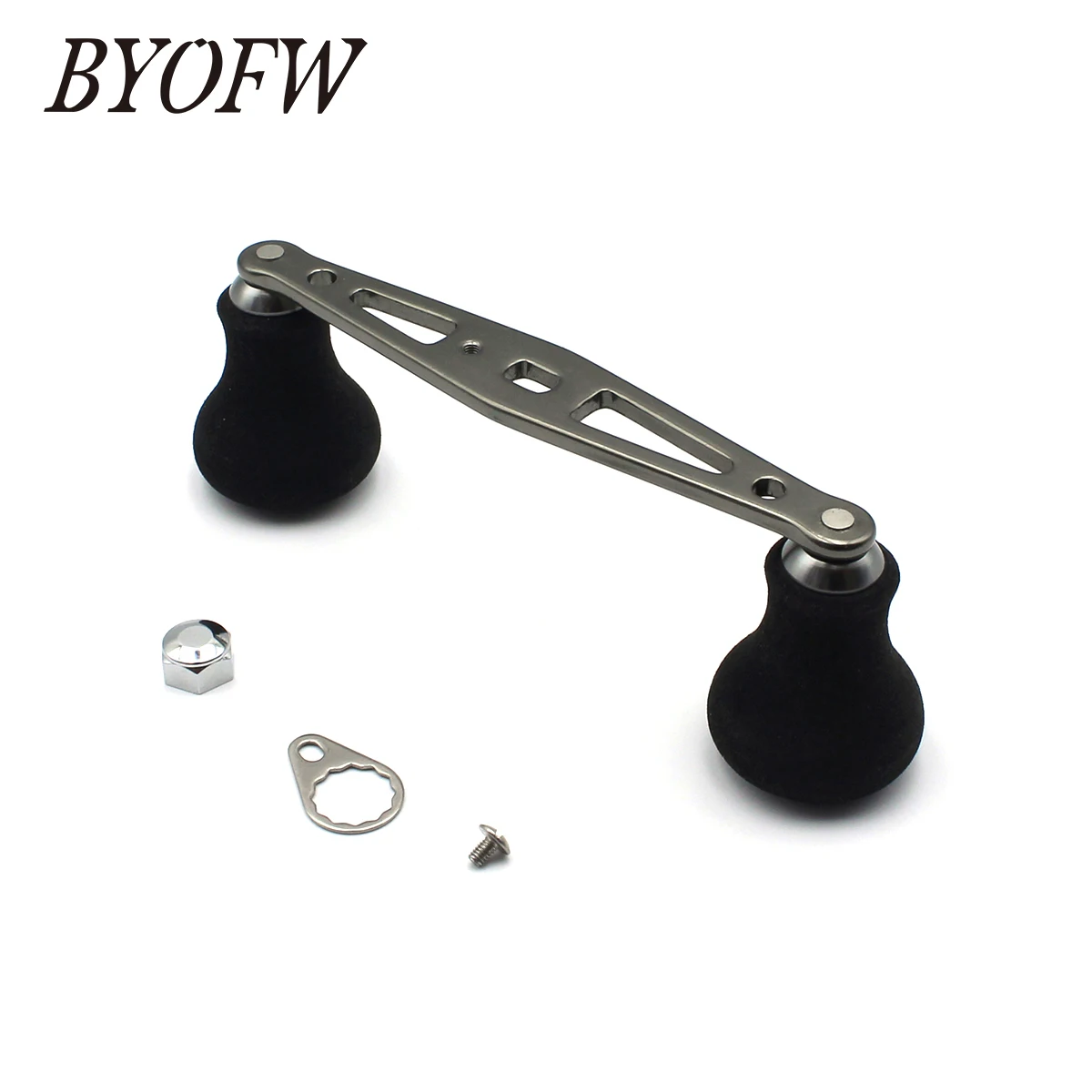 Byofw 130Mm Eva Grip Baitcasting Fishing Reel Handle Super Power Replacement For Abu Garcia Daiwa Diy Accessories Tackle Tool