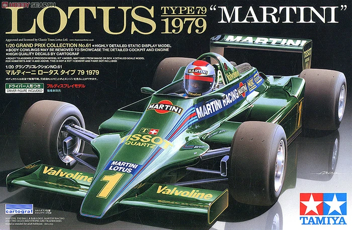 

TAMIYA 1:20 F1 Martini Lotus Type79 1979 20061 Assembled Vehicle Model Limited Edition Static Assembly Model Toys Gift