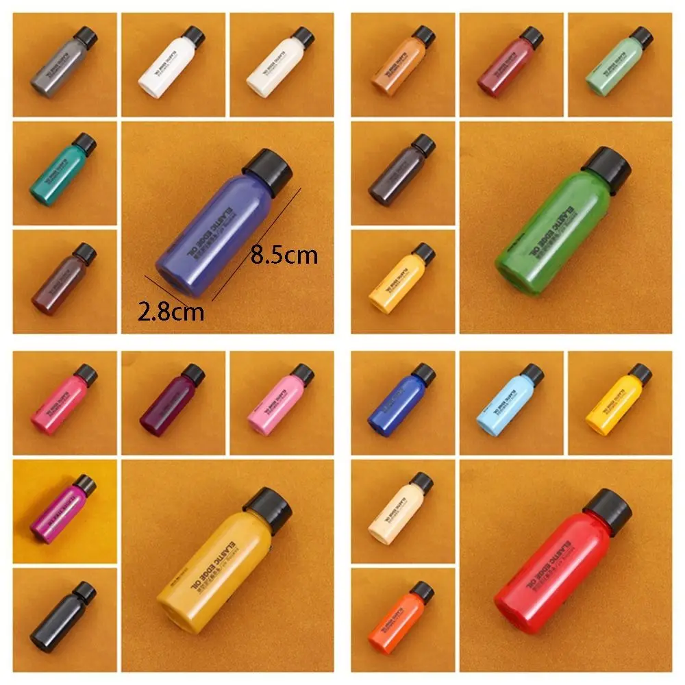 30ml Vibrant Leather Edge Paint Finish - Colorful Pigment