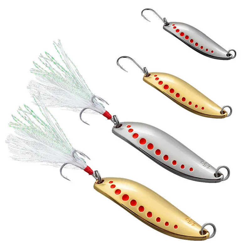 1pcs Fishing Lures Wobbler Spinner Baits Spoons