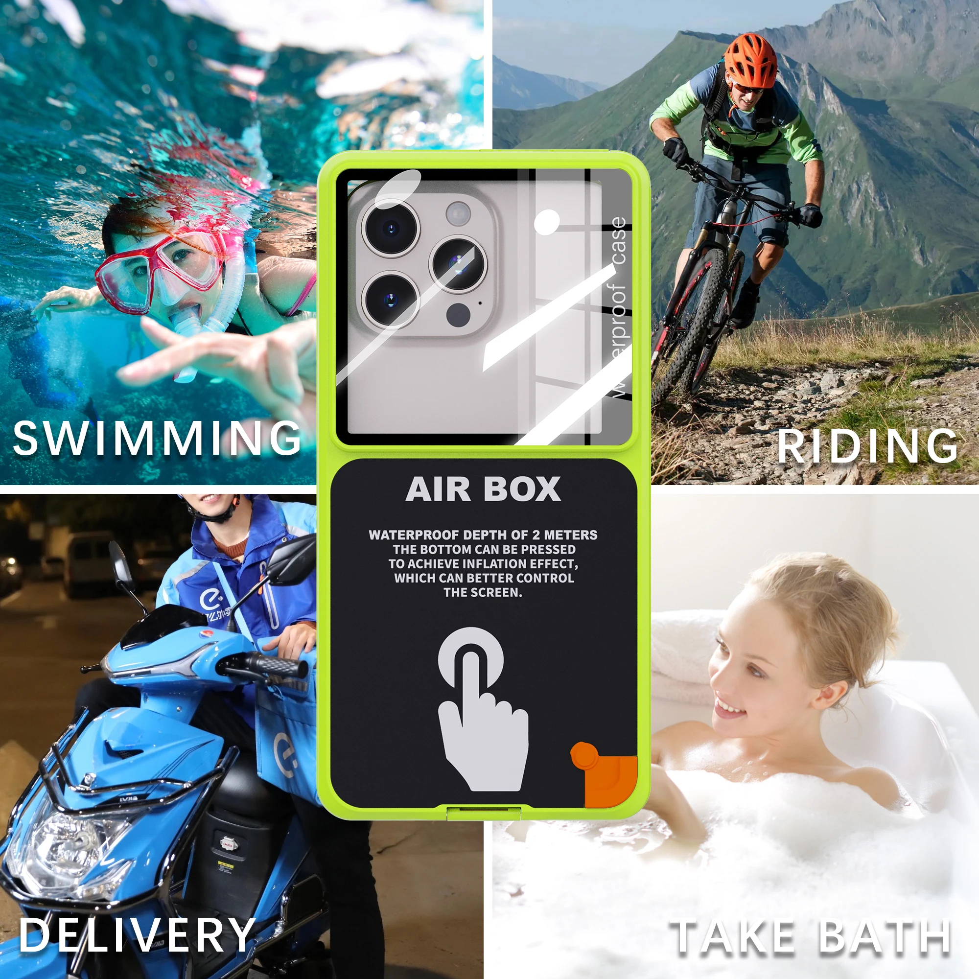 Universal Waterproof Phone Case – IP68 Rated Protection