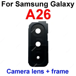 Enhanced Rear Camera Glass Frame with Adhesive Cover for Samsung Galaxy A Series (A26)