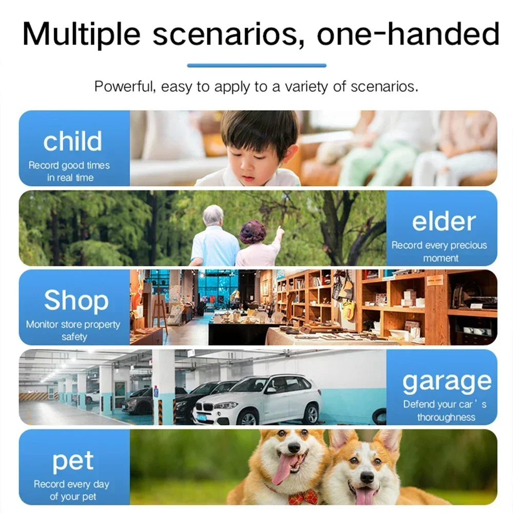 Mini Camera Wifi Camcorder Full HD 1080P Video Recorder Small Motion Detection Night Vision Security Smart Home IP Web Cam 6