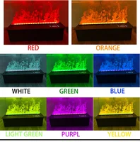 Интеллектуальный 3D-симулятор, стеклянный распыленный камин с перегородкой, умный электрический камин, увлажнитель воздуха, паровой камин с пламенем — изображение 2