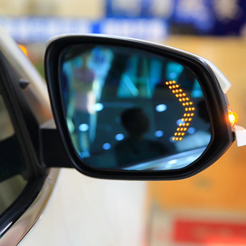 자동차 LED 리어 미러 라이트, Daihatsu Terios Sirion Mira Materia Rocky YRV Feroza Charade 액세서리, 2 개