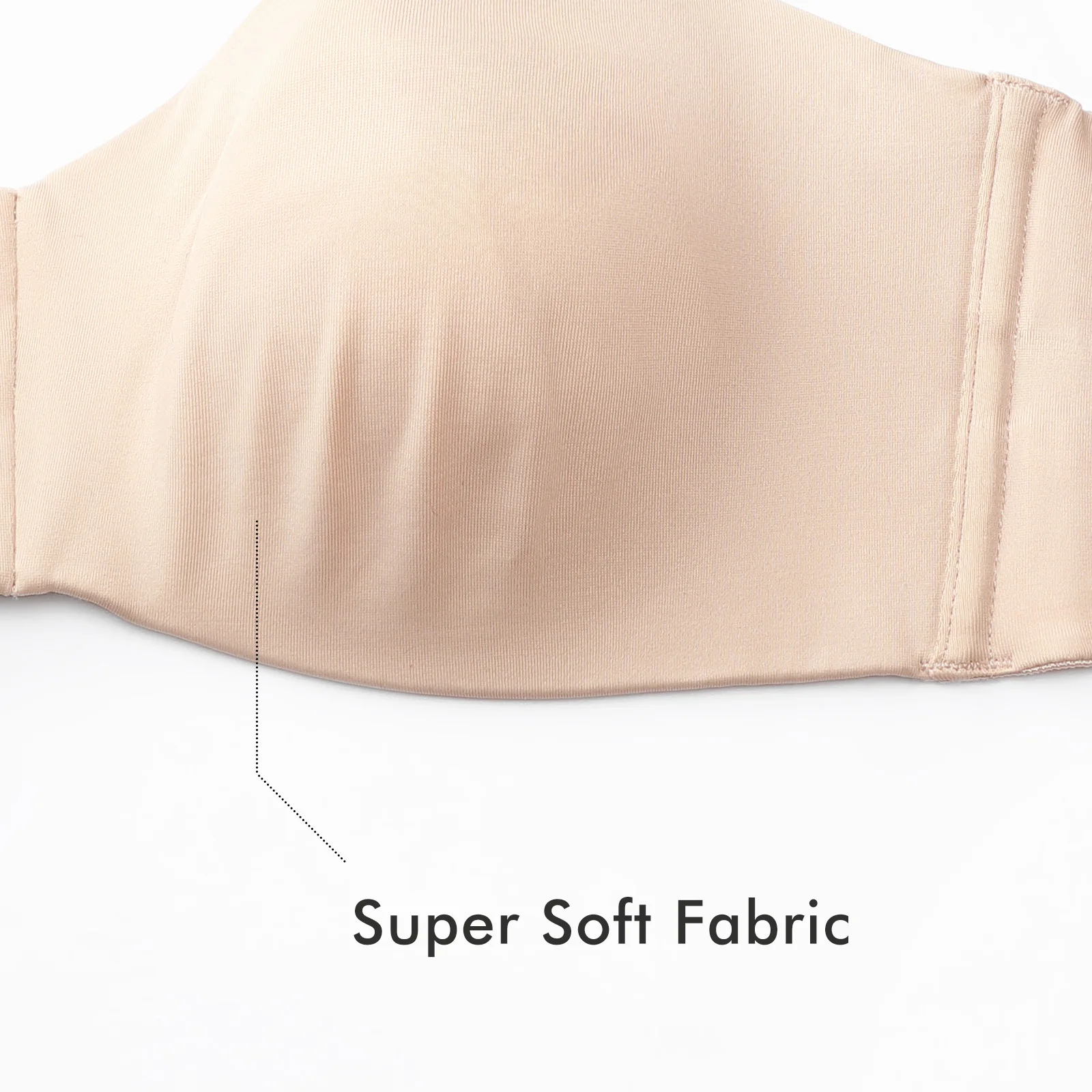 Women's Strapless Bra Unlined Underwire Minimizer Plus Size Support Multiway