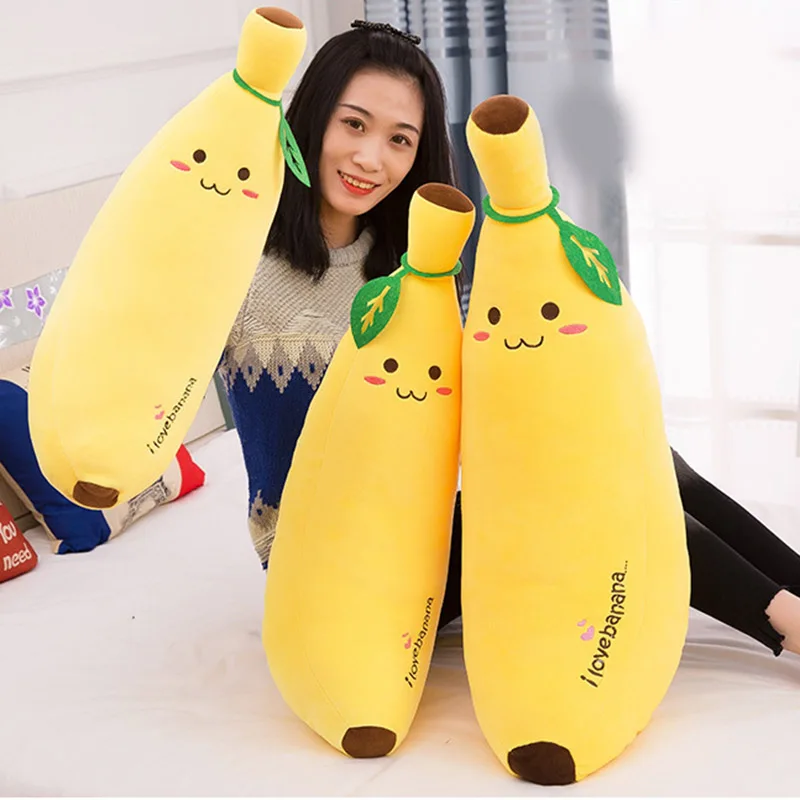 Plush Toys Banana Pillow Long Pillow Sleeping Doll Plush Cute Doll Boy Girl Birthday Present Birthday Present Boy Girl
