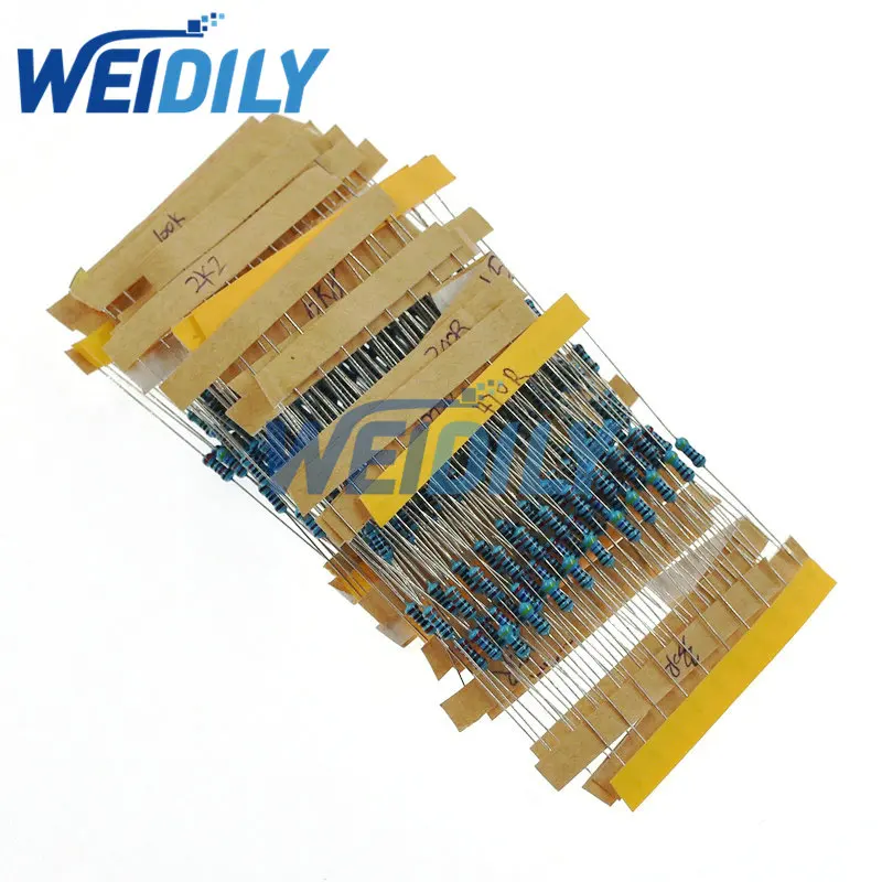 RND 155MM204 AQ: Resistenza MELF, 0204, 270 KOhm, 250 MW, 1% Da Elektronik - Foto 10